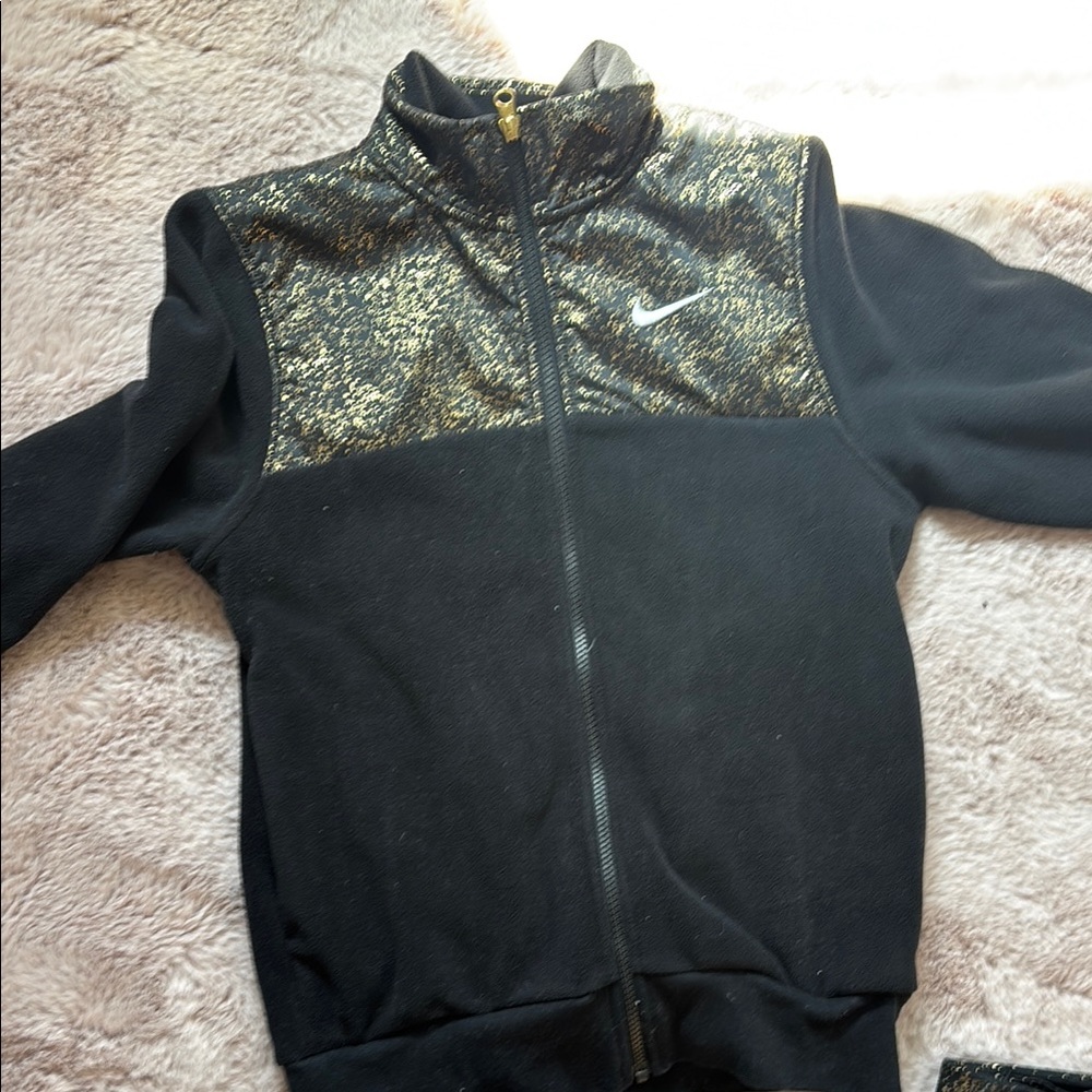 Nike Black And Gold Thee Piece Set View 2